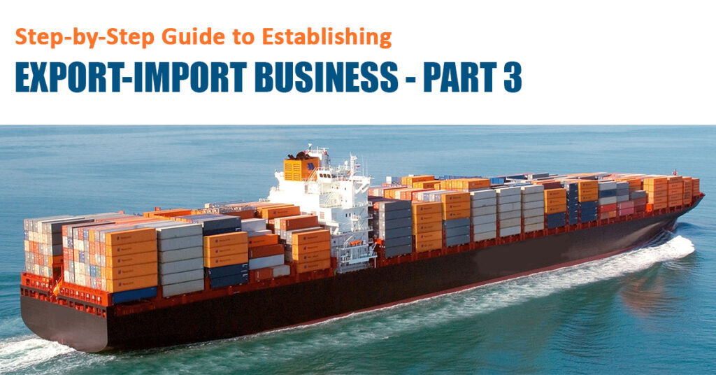 Establishing Export Import Business